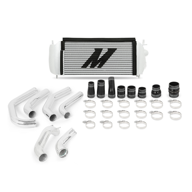 Mishimoto — Mishimoto 15-17 Ford F-150 EcoBoost 2.7L Silver Performance Intercooler Kit w/ Polished Pipes - view 3